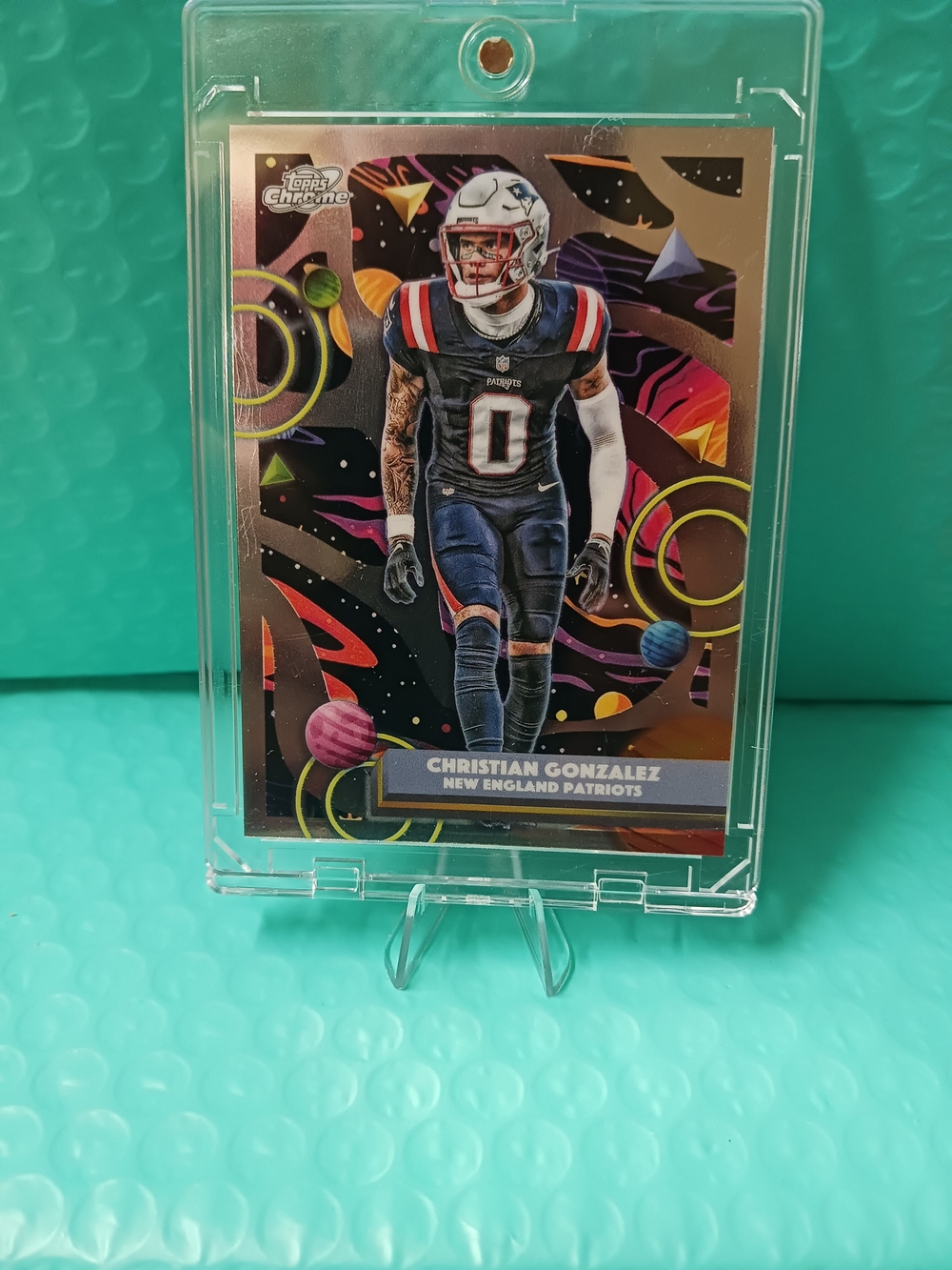 2025 Topps CHROME Christian Gonzalez Cosmic REFRACTOR